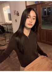 2025年秋季常规款常规甜美长袖单件开衫，女装针织衫/毛衣，半城羊绒