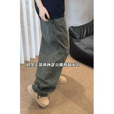 网络图现货美式复古秋冬休闲裤新款潮宽松直筒阔腿长裤JJ59-P50，男装休闲裤，星座715-7