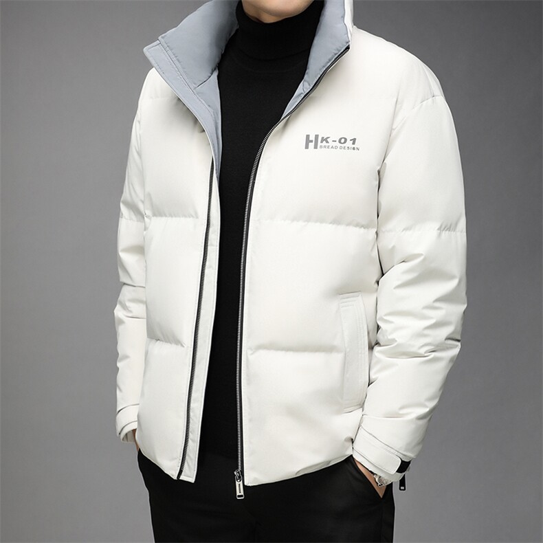 CAH919钱塘2020-2中年男士冬季厚款时尚休闲简约羽绒服P240,男装羽绒服,钱塘207-2