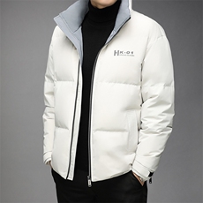 CAH919钱塘2020-2中年男士冬季厚款时尚休闲简约羽绒服P240，男装羽绒服，钱塘207-2
