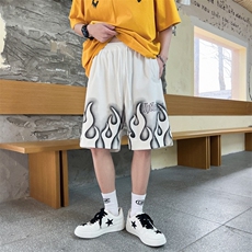 短裤男五分裤夏季潮ins2023年新款宽松大码中裤DK0697-P40，男装休闲裤，星座308B-2