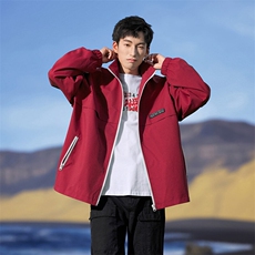 秋季宽松夹克男立领上衣外套DSA157B-JK7862-P58，男装夹克，电商A157B