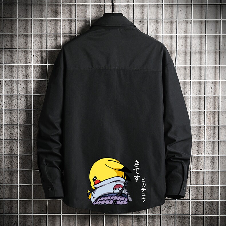 CS15036-P38 长袖衬衫男士大码宽松衬衣男寸衫男寸衣图片