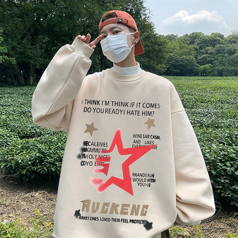 直播360克重磅美式印花卫衣Y208特P28同步供应华棉品质P38特,男装卫衣,电商A486
