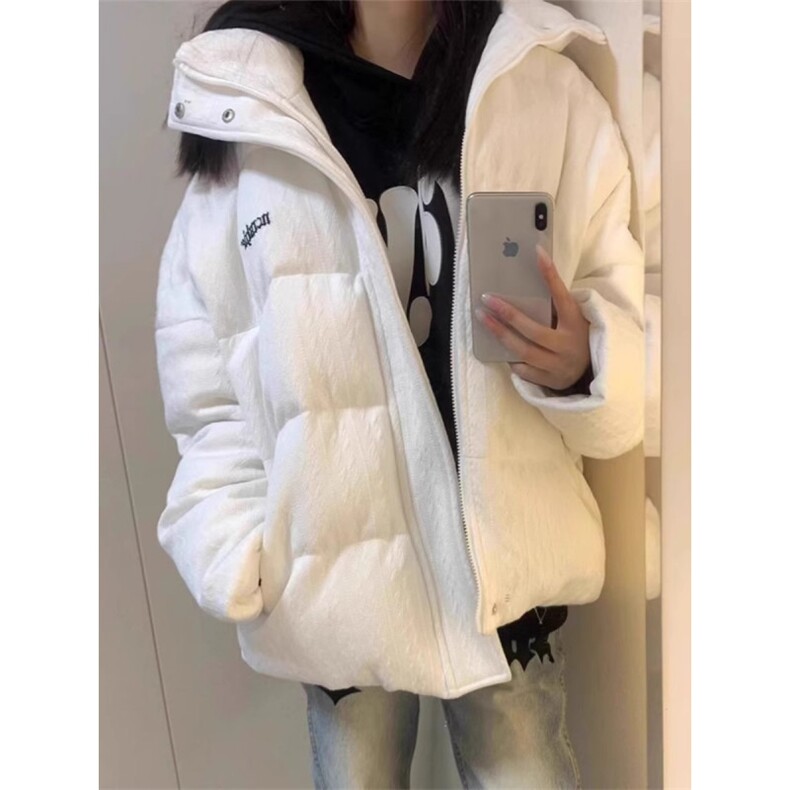 1506-1/QM280/P64秋冬季立领花纹理字母刺绣棉服潮流棉衣面包服潮,男装棉衣,星座1506