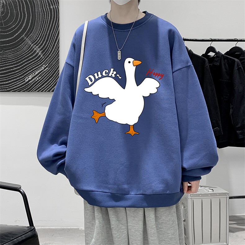 S6273-P28秋季圆领卫衣男大码韩版宽松长袖外套,男装卫衣,电商A040