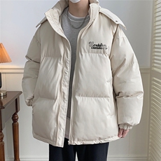 冬季港风韩版宽松加棉加厚连帽冲锋衣棉衣棉服MY6203P115控158，男装夹克，电商A268A