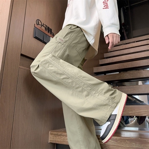 纯棉男士阔腿工装裤K8011 特P48图片
