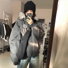 【高质量】羽绒棉服冬季加厚棉衣情侣派克服棉袄外套M508P118网图，男装棉衣，电商B245