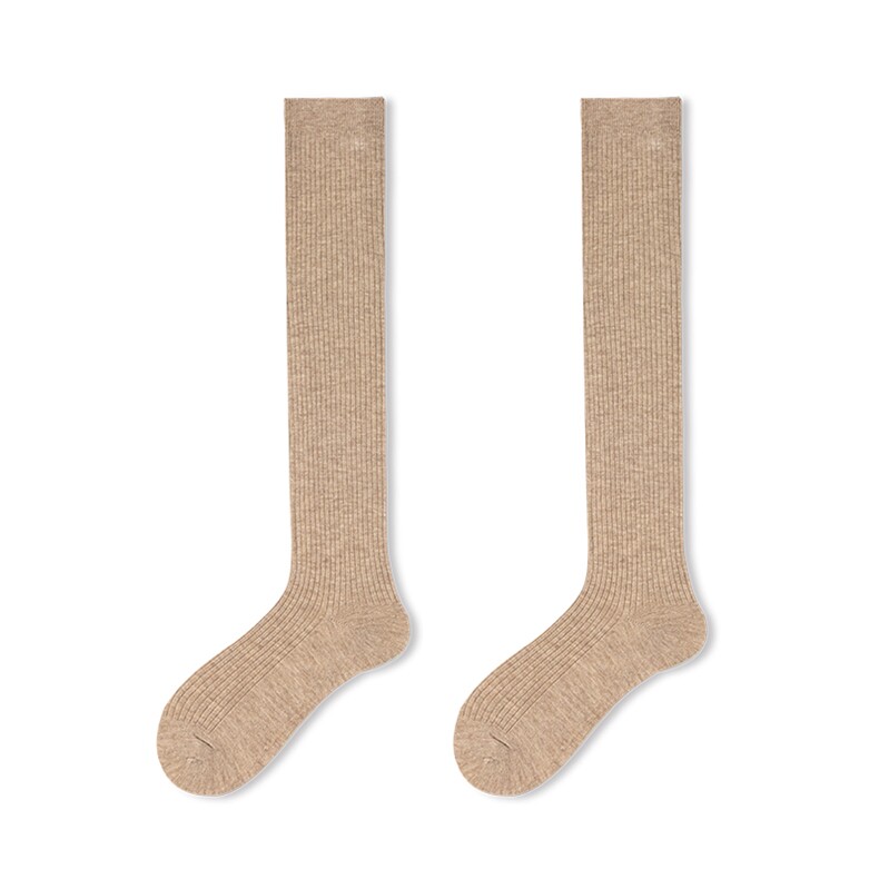 2025年秋季时尚百搭通勤54cm加长过膝袜，袜子，披星电商供货