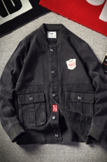 男士外套秋季新款牛仔衣棒球服夹克衫韩版休闲修身青年潮8169-P80，男装夹克，电商A318