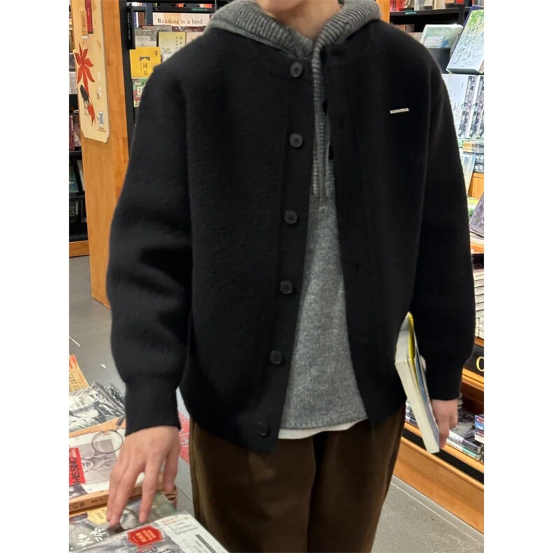 毛衣开衫1302-86788-P75成分35.6晴纶14.6锦纶49.8聚酯纤维图片