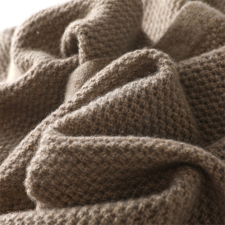 时尚百搭羊绒披肩围巾斗篷外套女秋冬保暖气质优雅开衫,饰品披肩,耀日羊绒