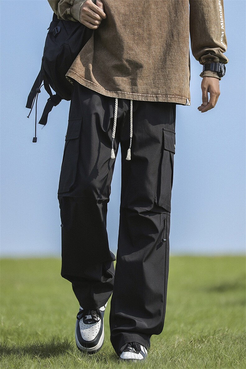 加绒直筒冲锋裤男生伞兵裤机能户外运动休闲裤JRK720-特批-43,男装卫衣,星座718-1