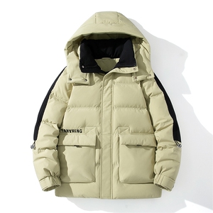 V2388钱塘2020-3秋冬新款情侣款连帽羽绒服保暖休闲百搭外套P255图片