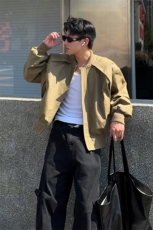 飞行员夹克棉服男冬季短宽cleanfit百搭立领棉衣外套MF3668-特P78，男装夹克，电商B295