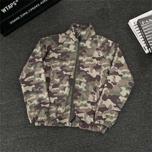 军绿色迷彩防晒服男轻薄速干防晒皮肤衣痞帅冲锋衣夹克W6583-P43图片