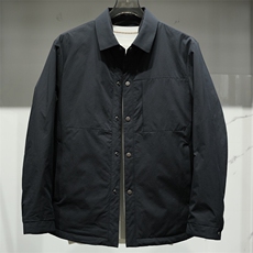 F82601主推衬衫领鹅绒服夹克外套，男装羽绒服，钱塘207-1