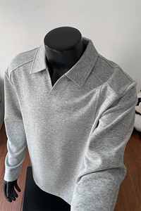 主推POLO衫卫衣春季长袖翻领上衣cleanfitT恤衫男装外套S437特28图片