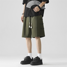 夏季时尚风短裤垂感清爽百搭舒适潮五分裤DK550-特批25，男装牛仔裤，星座718-1
