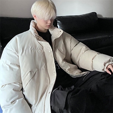 美式高街大口袋立领棉衣外套面包服109特P95，男装棉衣，电商A309