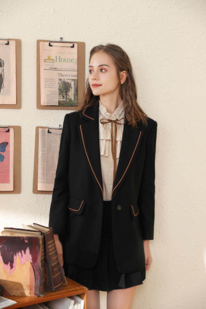 复古西装外套，女装西装，知否