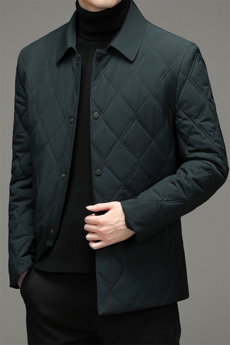 2023冬季新款棉衣男宽松冬装中年男士休闲翻领棉服YYM9602-P195,男装棉衣,电商B212（原钱塘6029）