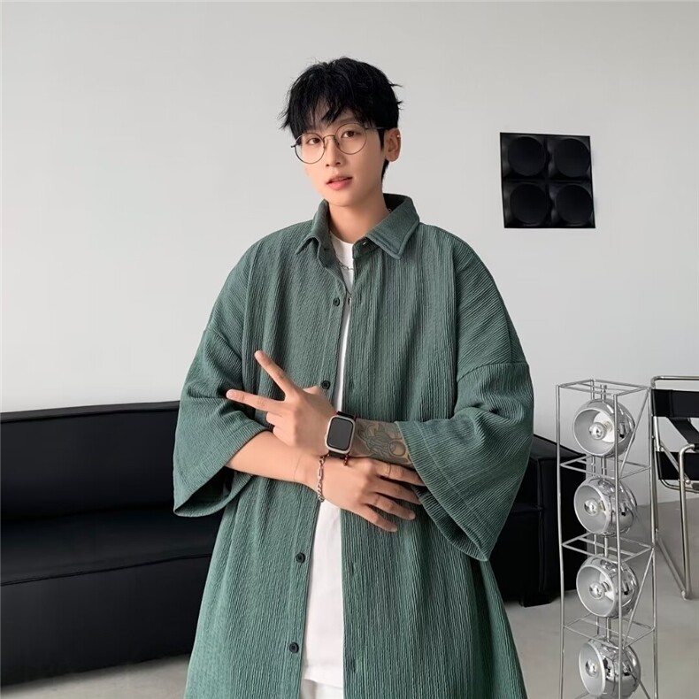 男士短袖春季2024新款W5003P40,男装T恤,星座1116-2