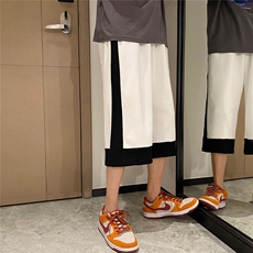 港风休闲大码男七分裤运动7分裤原宿潮流八分裤男士中裤QF768P40，男装休闲裤，星座227-7