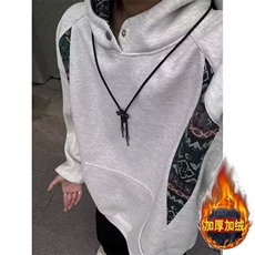 白灰色加绒
