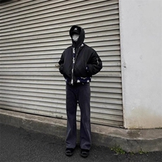 美式高街提花飞行员夹克外套男款春秋季潮牌高级感棒球服JKP20，男装夹克，星座516A