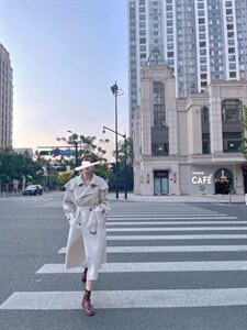 双面呢外套图片