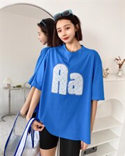 时尚潮流休闲大版T恤，女装T恤，泽妤