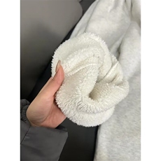 羊羔绒东北厚棉裤运动裤女加绒卫裤冬季休闲裤直筒裤LB45711-P40，男装休闲裤，星座1008