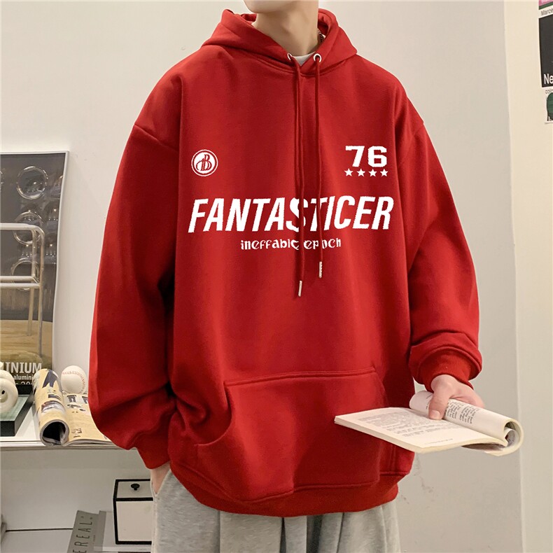 ！重磅大码M-4XL得物品质加厚连帽卫衣RH6240-特P35加绒P42,男装卫衣,星座610B-1