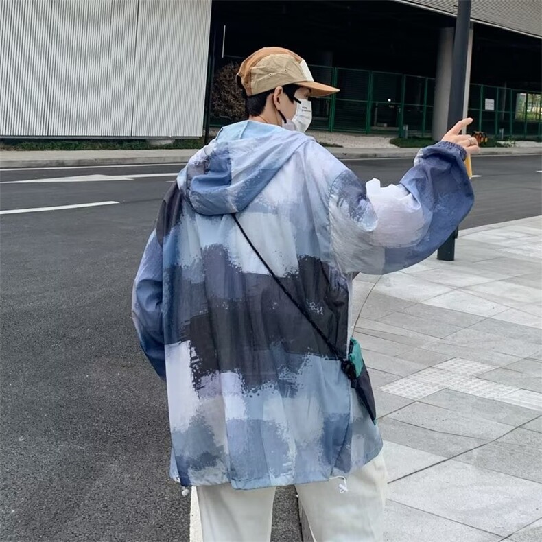 青春流行男夹克文艺潮外套防晒衣F882P35,男装夹克,星座1116-2