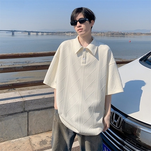 2026夏季麦穗纹亨利领短袖T恤男打底上衣T5114特P25建议零售价58图片