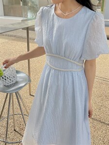 【订单款】夏季气质韩版连衣裙图片