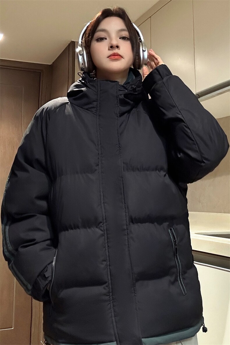25冬季羽绒棉服加厚保暖上衣服潮牌工装潮流男士冬装外套5811-P58,男装棉衣,电商B306