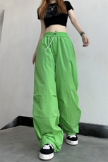 B221多巴胺美式街头hiphop休闲情侣彩色速干裤LK23119-P55控78，男装休闲裤，电商B221