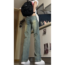 量大可谈！美式高街vibe裤子长裤弹力牛仔裤NZK01-P3868，男装牛仔裤，星座617B