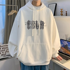 ！重磅大码M-4XL得物品质加厚连帽卫衣RH6237-特P35加绒42，男装卫衣，星座610B-1