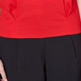 2021年夏季短袖套头圆领纯色蝙蝠袖简约大气雪纺衫，女装蕾丝衫/雪纺衫，安之芮娜