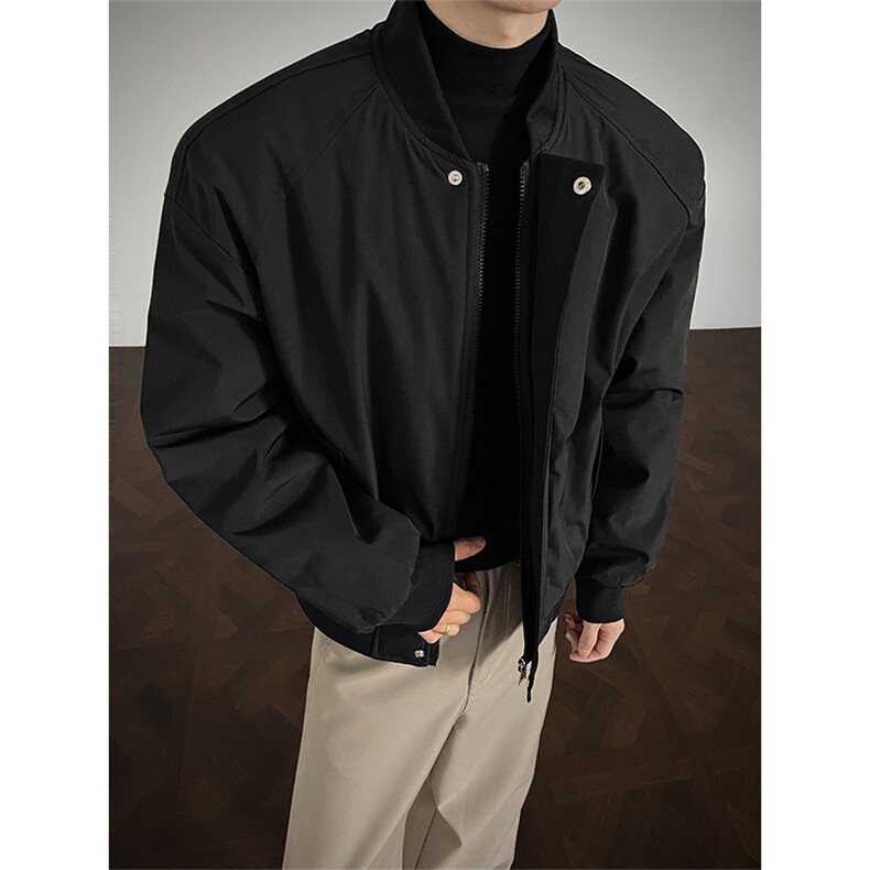 支持二开冬装加棉加厚夹克外套棉衣男女立领棒球服棉服M815-P65，男装夹克，电商A441