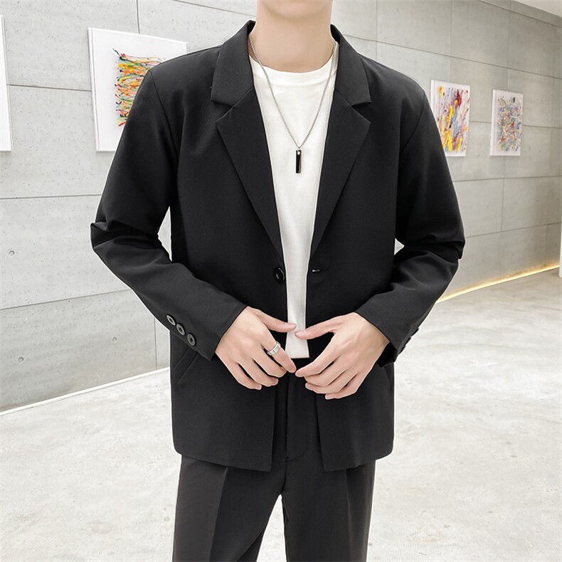 JY316-P56韩版潮流商务休闲高级感宽松西服上衣潮,男装西服,星座1501-3