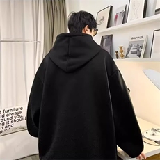 2025新款潮牌卫衣男春秋款连帽外套宽松帅气青少年学生秋季上衣服，女装短外套，星座506A