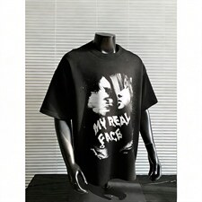 纯棉T恤设计感短袖原创小众运动T恤美式日系T1016-1T337P32K59，女装T恤，星座1016-1（原电商B408-1）