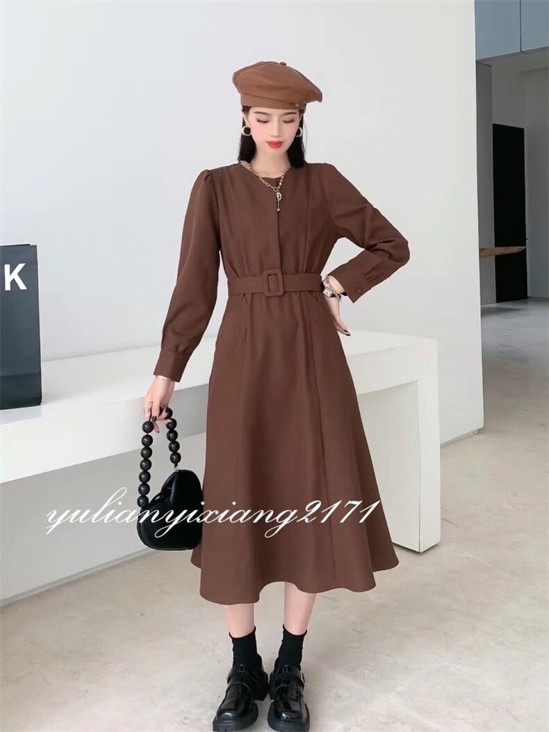 秋装新款连衣裙，女装连衣裙，雨恋依香