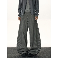 原宿文艺气质慵懒潮流新款时尚流行日系休闲裤简约百搭ins，男装休闲裤，星座506A