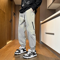 春季现货休闲裤男束脚工装冲锋裤DSA157-1-K9866-特P45，男装休闲裤，电商A157-1